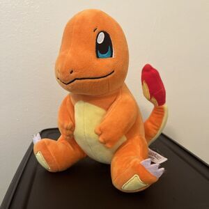 Pokémon Official Licensed Sitting Charmander Ultrasoft Plush 2020 WCT- 8” Tall
